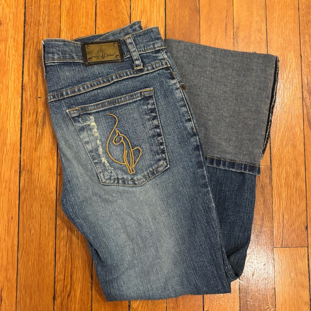 Y2K Distressed Baby Phat Jeans